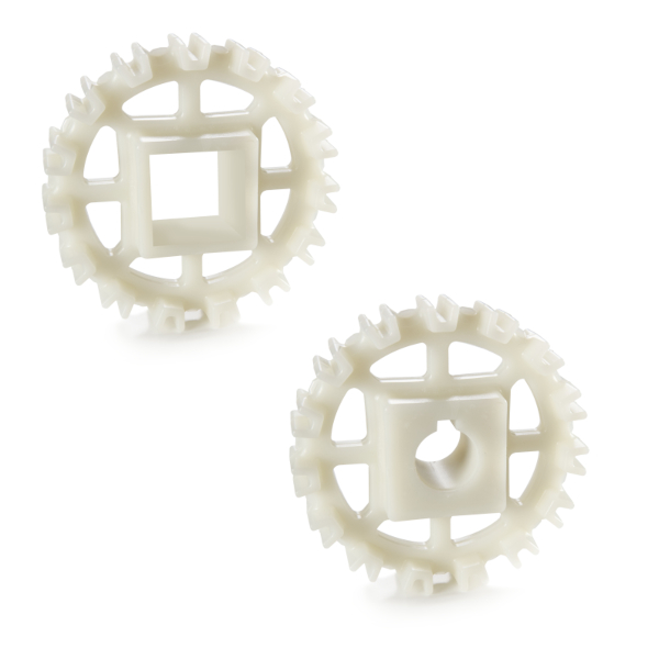 EC254SQ25Z8-POM moulded sprocket eC254 25x25 8 teeth Modutech