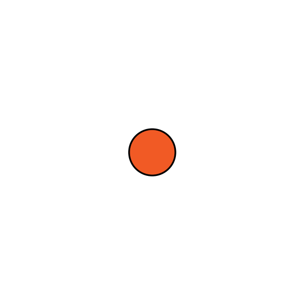 RO-12.5 83A pomarańczowy pasek okrągły termozgrzewalny Volta