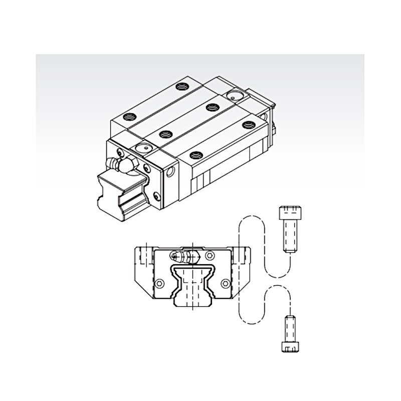 MSR 35 LE SSF0H long flange trolley medium preload PMI