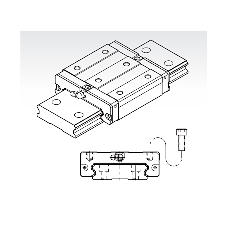 MSG 21 S SSF0N square trolley medium preload PMI