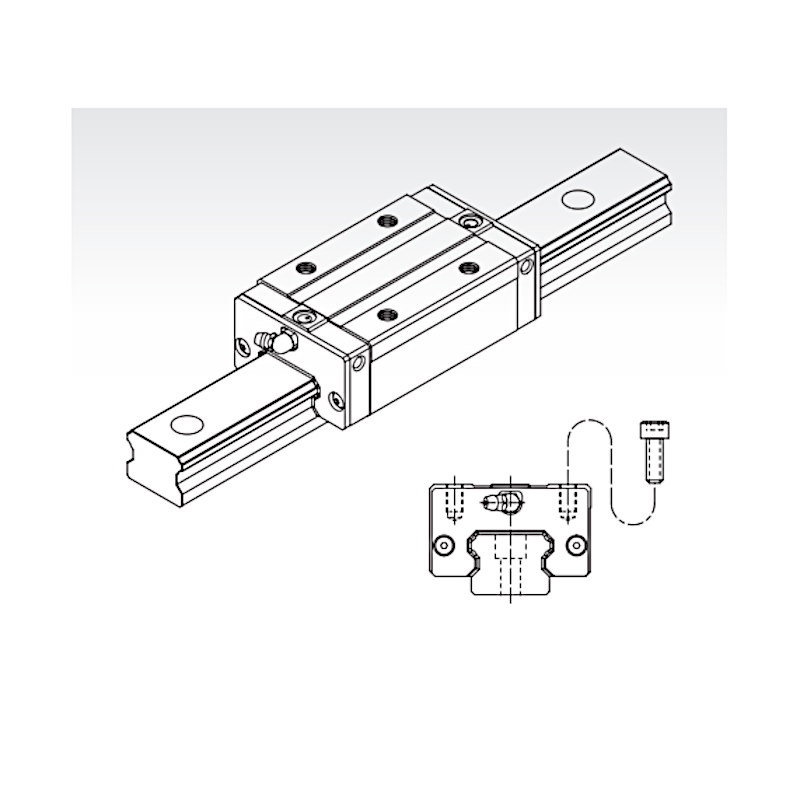 SME 20 SB SSFCN short square trolley light preload PMI