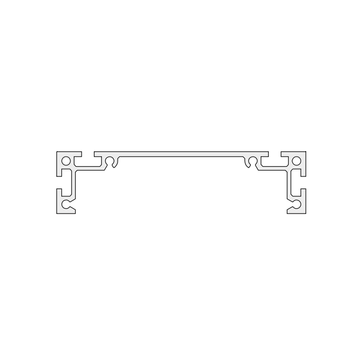 51.28.6100 profil 50x200 mk2028 rama GUF-P 2000 4,64 kg/m MK Technology