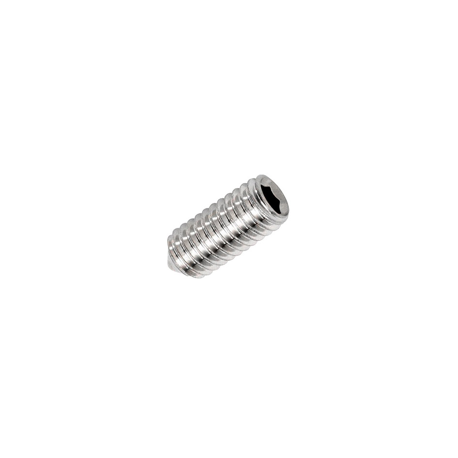 D091466A2 M6x6 threaded pin with conical end stainless steel