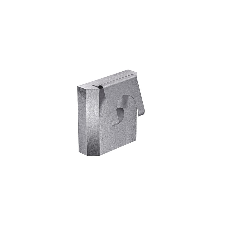 34.02.0051 nut with spring sheet 1 M6 series 40/50 galvanized steel