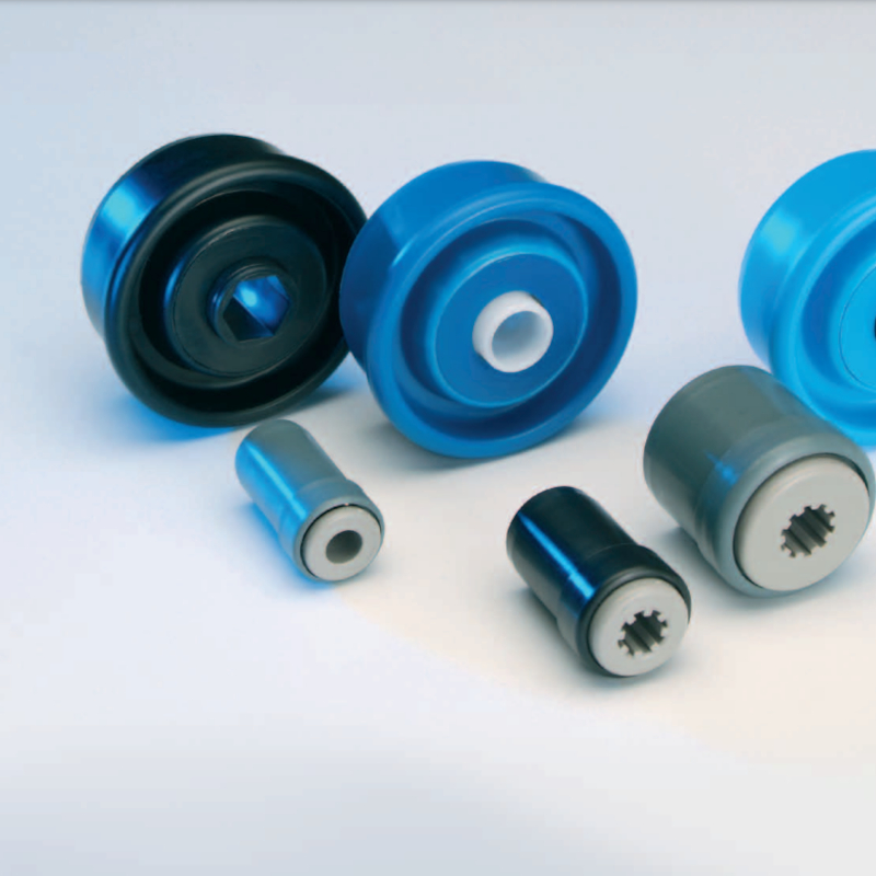 KTR-50x2,8.31.14 stainless plastic roller bearings