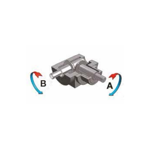 CHQ 86 R TYP2 1:1 right-angle gearbox Chiaravalli