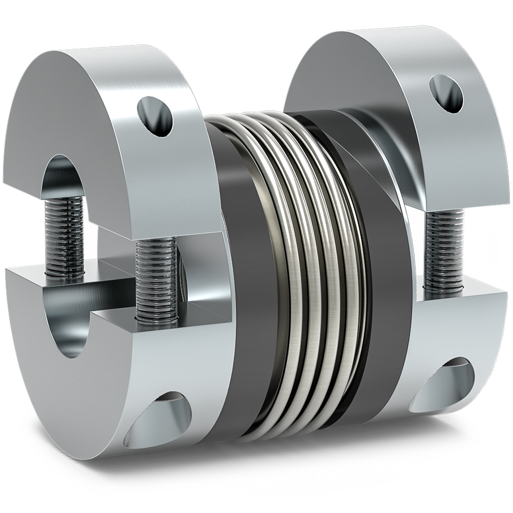 BKH/30/77/17/25.4 backlash free bellows coupling R+W