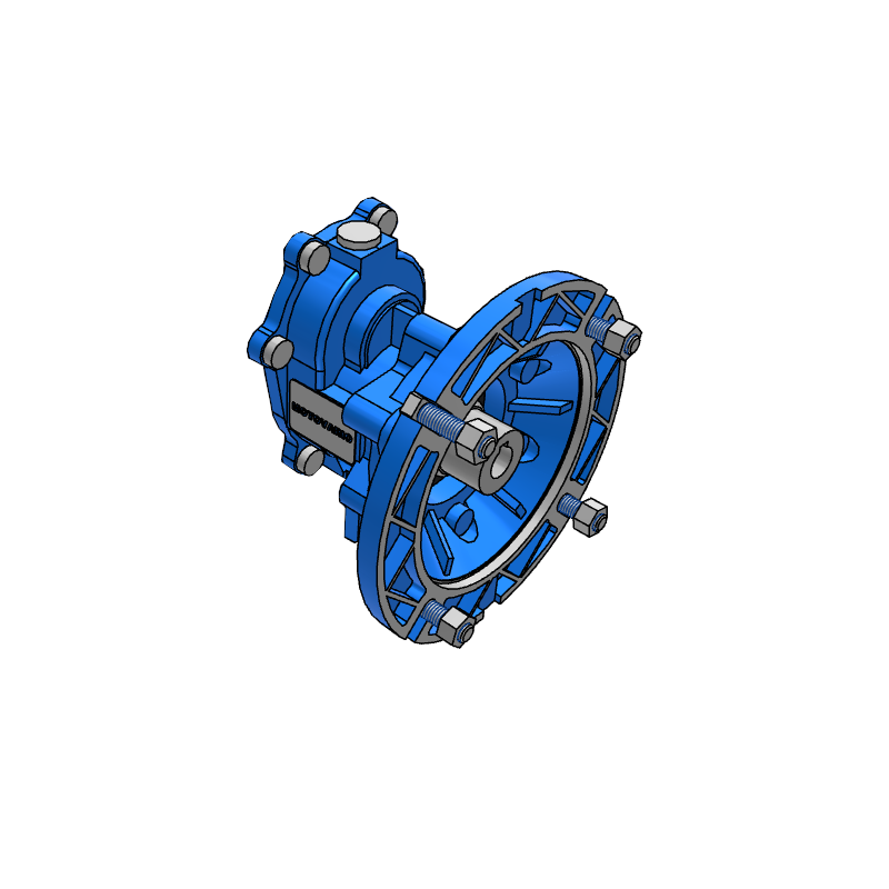 HW 040-3.11 PAM90 B14 przystawka walcowa Motovario