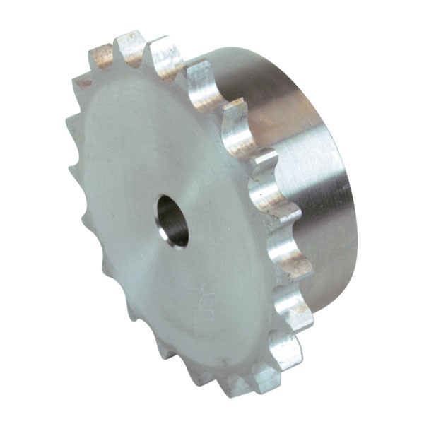 06B-1 z21 3/8x7/32 HRC45-53 hardened chain sprocket with hole ISO/R 606 Chiaravalli