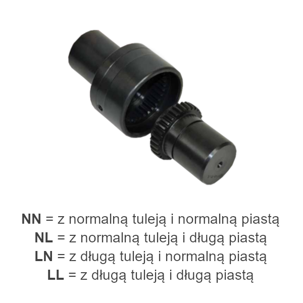 GFAS 40-LN coupling with steel sleeve Chiaravalli