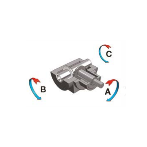 CHQ 54 R TYP4 1:4 right-angle gearbox Chiaravalli