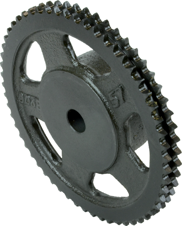 06B-3 Z114 3/8x7/32 d24 sprocket in cast iron ISO/R 606 Chiaravalli