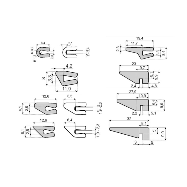 19S00040NSR-30M ślizg do PET VG-NG47-SR-100 System Plast