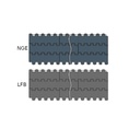 [P14-068-287] 250606 modular belt LFG2250FT-PT-M0595VG System Plast [250606]