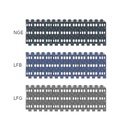 [P14-068-899] 254411J modular belt LFG2250FG-PT2-M1020 System Plast [254411J]