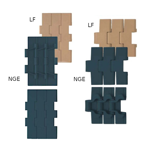 AA1109108 plastic plate chain LFW600-TAB System Plast