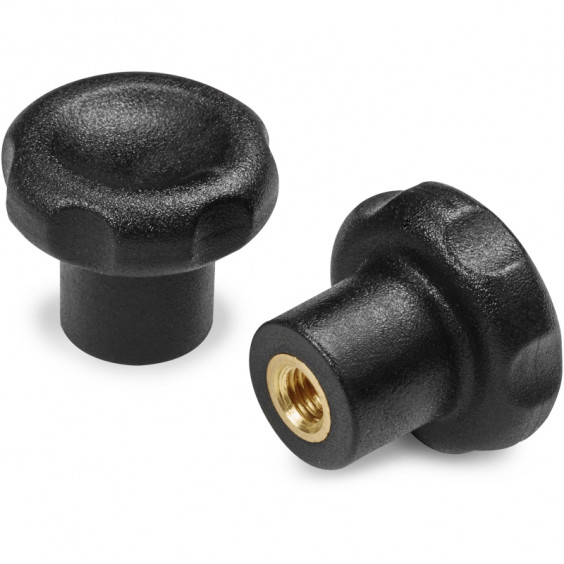 F110022.TM0401 knob 6L D22 M4-black Boteco