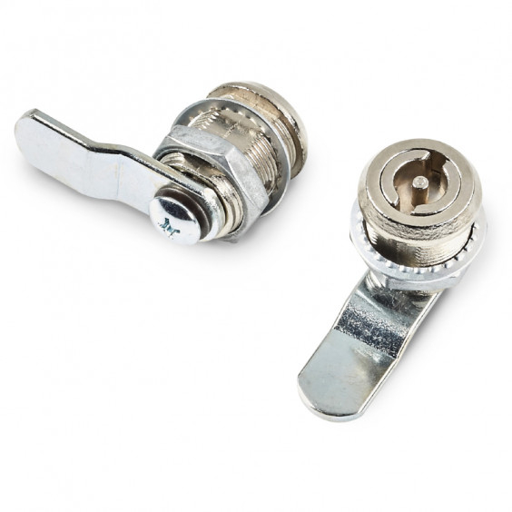 J142019.ZN0335X20 Tubolar lock M19 with winged key 3mm lever 35x20 Boteco