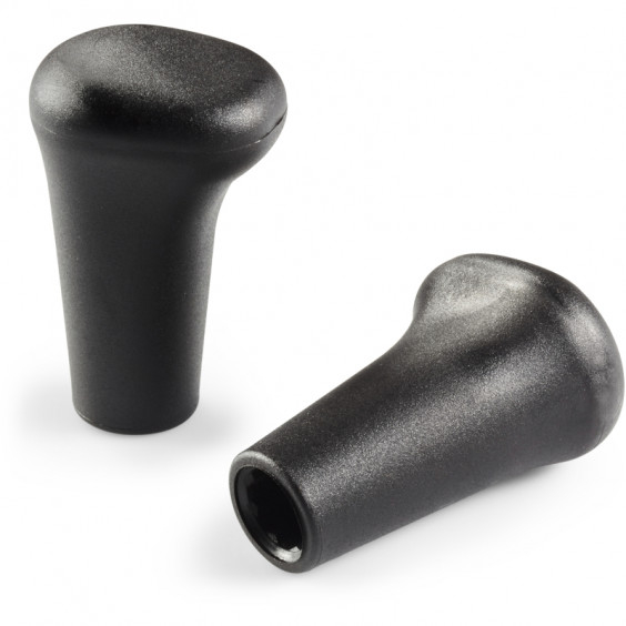 M12880.TG1201 gear stick handle H80 d12 polyamide Boteco