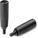 [B17-077-780] M14450.TM08X1401 revolving handle with screw and nut L50 M8x14 oxide steel Boteco [M14450.TM08X1401]