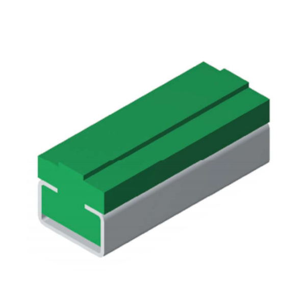 T1C 34 PE UHMW L2000 15x20 chain slide 10B-1 Chiaravalli