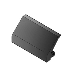 [M05-160-400] MK 3034 sealing strip, black, EPDM, for profiles mk 2220 [MK 3034]