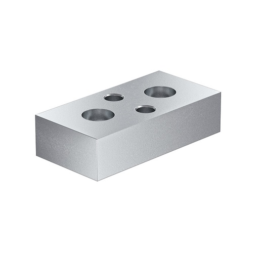 [M04-160-748] 53.00.0300 distributor plate A18 40x80 G 1/8" MK Technology (53.00.0300)