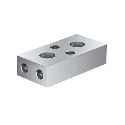 [M04-160-749] 53.00.0301 distributor plate A28 40x80 G 1/8" MK Technology (53.00.0301)