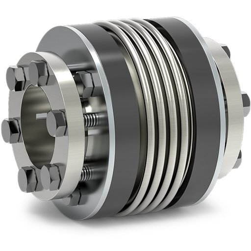 [E84-230-967] BK3/200/90/30/32 backlash free bellows coupling R+W (BK3/200/90/30/32)