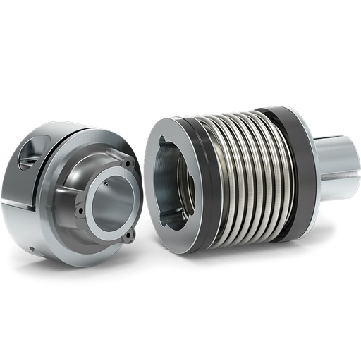 [E85-230-997] MK6/15/27/10/6 backlash free bellows coupling R+W (MK6/15/27/10/6)