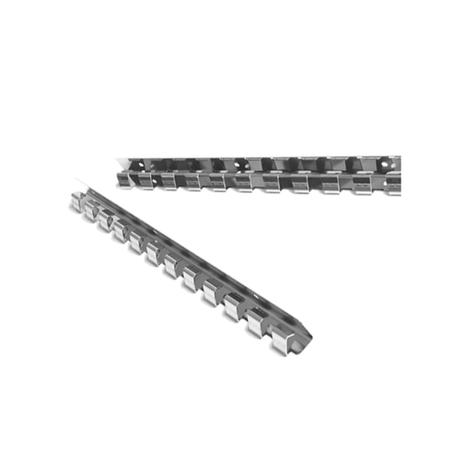 [D04-233-663] Wieszak grzebieniowy INOX do kurtyn pasowych L1025 