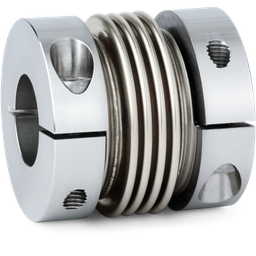[E84-261-123] BKS/30/20/20 precision stainless steel bellows coupling R+W [BKS/30/20/20]