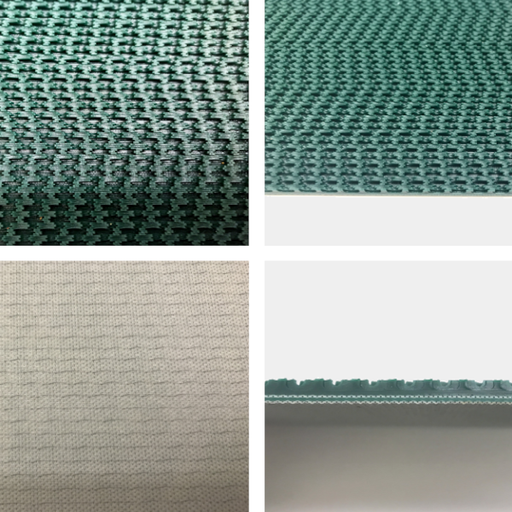 [P39-061-919] BV/2 EM8-0+S42 PVC D.GREEN AS conveyor belt (11006)