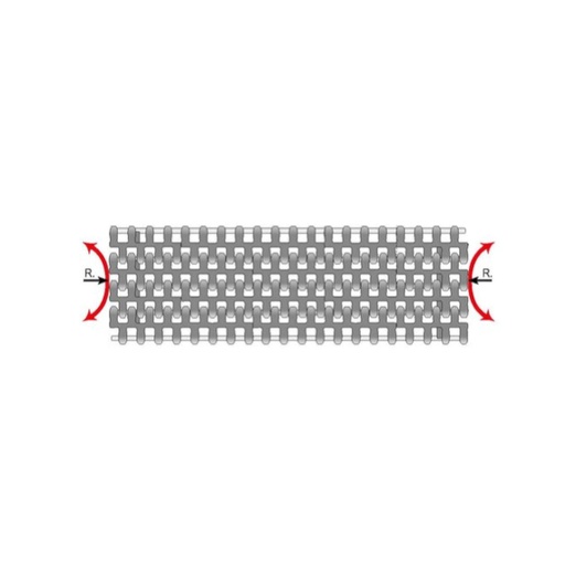 [P14-069-263] 27312 modular belt LFG2351TAB-M0255 System Plast (27312)