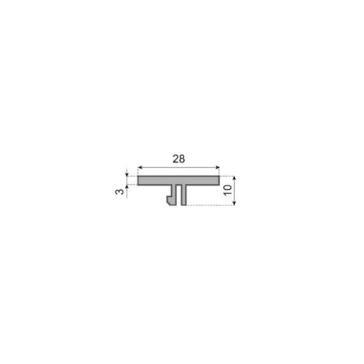 [P10-072-460] AA2407196 profil ślizgowy TTMK-T28M-NSR-9 System Plast (AA2407196)