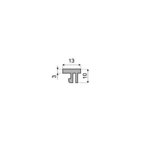 [P10-072-461] AA2407197 profil ślizgowy TTMK-T13M-NSR-9 System Plast (AA2407197)