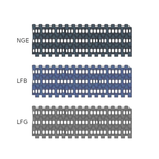 [P14-072-706] AA2500130 modular belt LFB2250FG-M0085 System Plast (AA2500130)