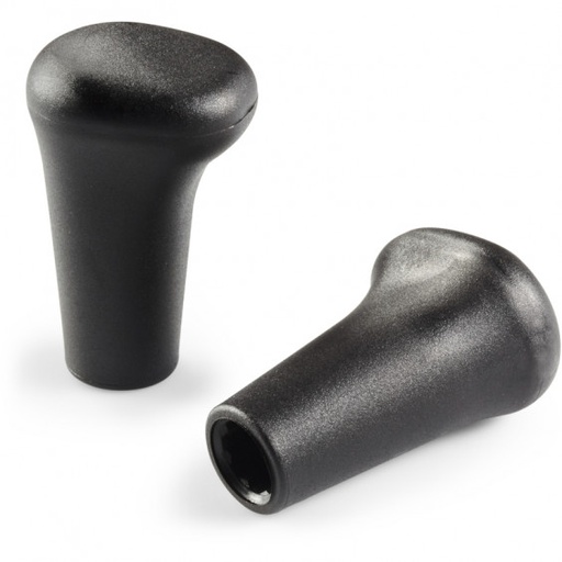 [B17-077-620] M12880.TG1201 gear stick handle H80 d12 polyamide Boteco (M12880.TG1201)