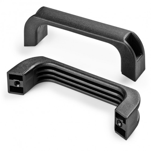 [B16-094-830] B225110.TG0401CP fixed handle for curved surfaces I110 d4 black Boteco (B225110.TG0401CP)